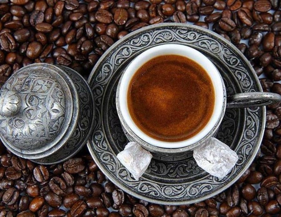 قهوة تركية بالهيل وسط 200g