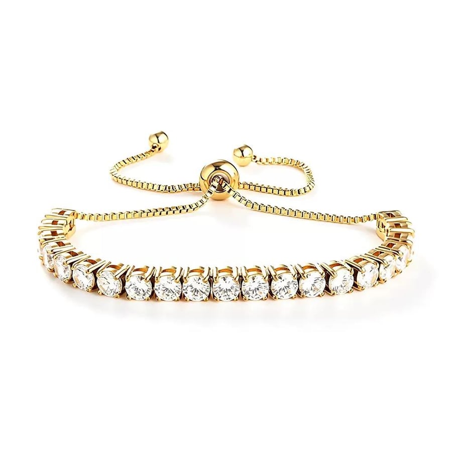 Shine bracelet - ذهبي