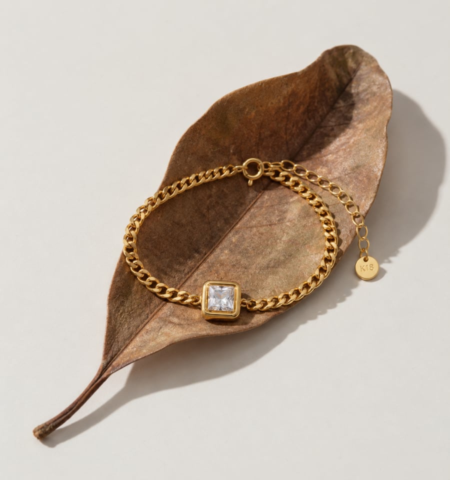 Celine Bracelet - ذهبي