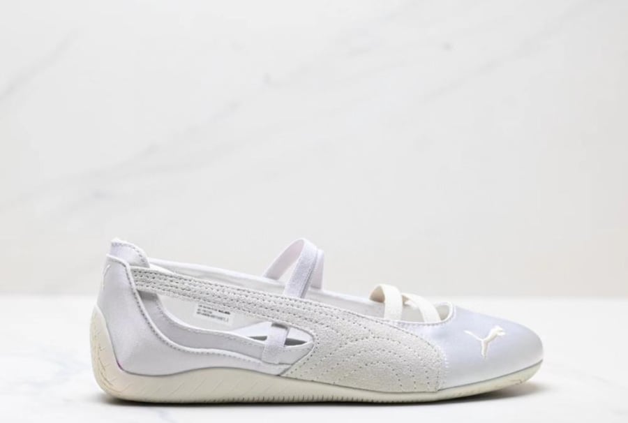 PUMA Speedcat Ballet Satin 'Silver Mist Warm White'