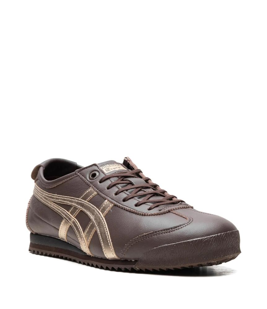 Tiger Mexico 66 SD "Licorice Brown/Champagne" sneakers