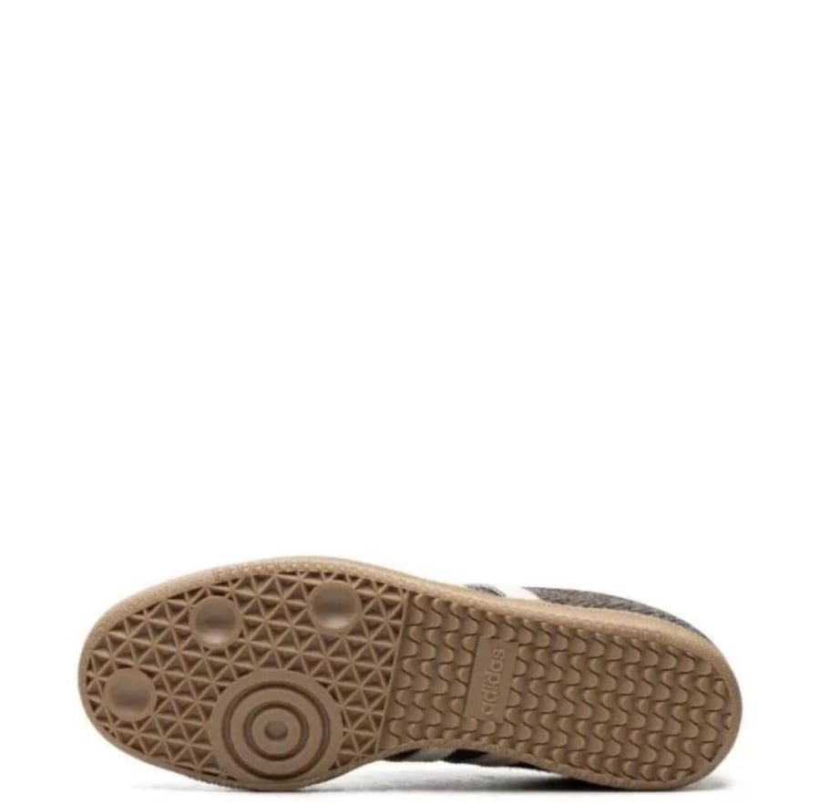 Adidas Samba OG Tweed Pack "Dark Brown/Cream White/Gum" sneakers