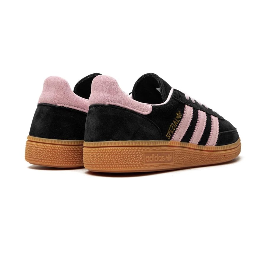 Adidas spezial black and pink