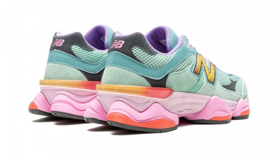 NEW BALANCE 9060 "Sage Leaf/ Neo Flame"