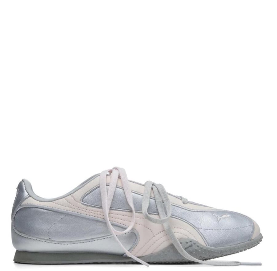 PUMA Bella V2 Leather 'Silver Jas Flower