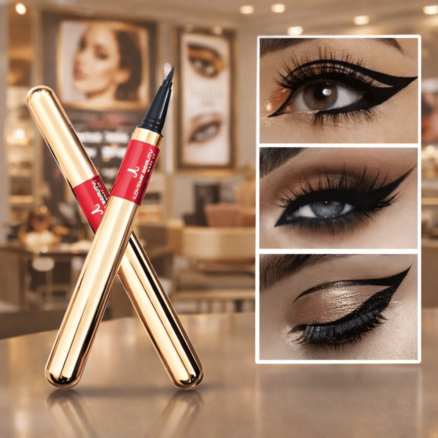 Kerry Rose Charcoal Black Eyeliner 24-Hour Waterproof Eyeliner Pencil for Professional Makeup