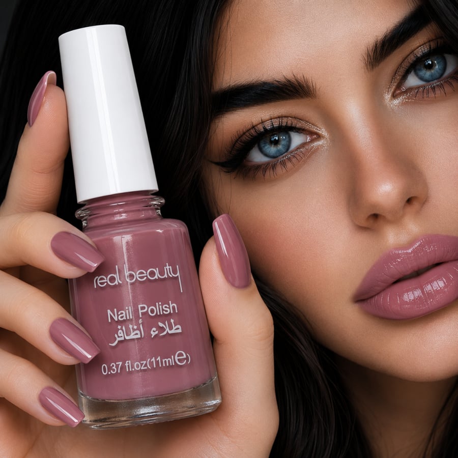 Real Beauty Marble Nail Polish is a quick-drying nail polish that delivers high-impact color with an ultra-shine finish.