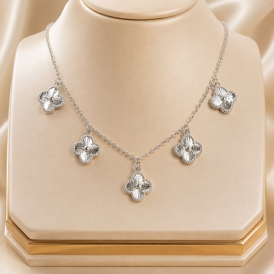 Gold chain with burgundy, elegant and delicate necklace studded with zircon beads, studded with zircon, thin chain made of stainless steel, resistant to rust and water, does not change