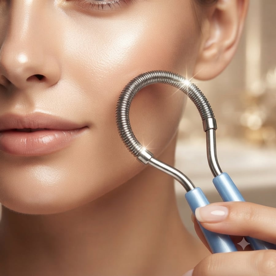 Manual Spring Facial Hair Remover, Spring Facial Hair Remover,