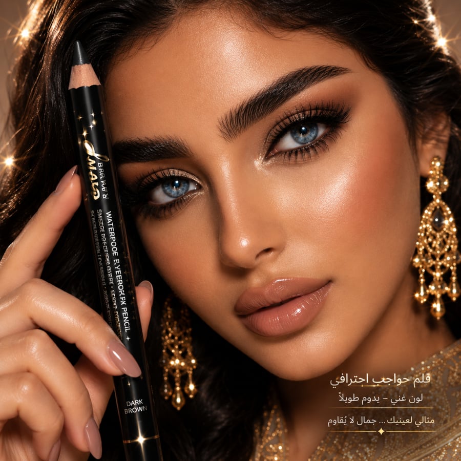 قلم الحواجب الأسود الاحترافي امنحي حاجبيكِ مظهراً طبيعياً ومتناسقاً مع قلم الحواجب البني المصمم لرسم الشعيرات بدقة وتعبئة الفراغات بسهولة. تركيبته الناعمة تنساب بسلاسة لتمنحك لوناً ثابتاً يدوم طوال اليوم دون تلطخ أو بهتان.
