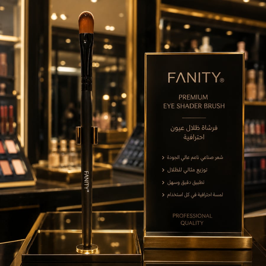 فرشة ظل العيون رقم 14المحمولة للسفر لوضع ظلال العيون وتحديد العيون والحواجب والشفاه، فرشاة مكياج فاخرة للعين، فرشاة تحديد العيون