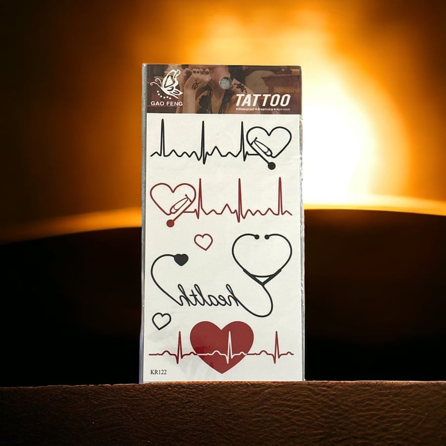 Aimoom Body Tattoo Realistic Temporary Tattoos for Women Elegant Style, Long Lasting Semi Permanent Tattoos, Waterproof Tattoo Stickers Fake Tattoos for Adults and Girls