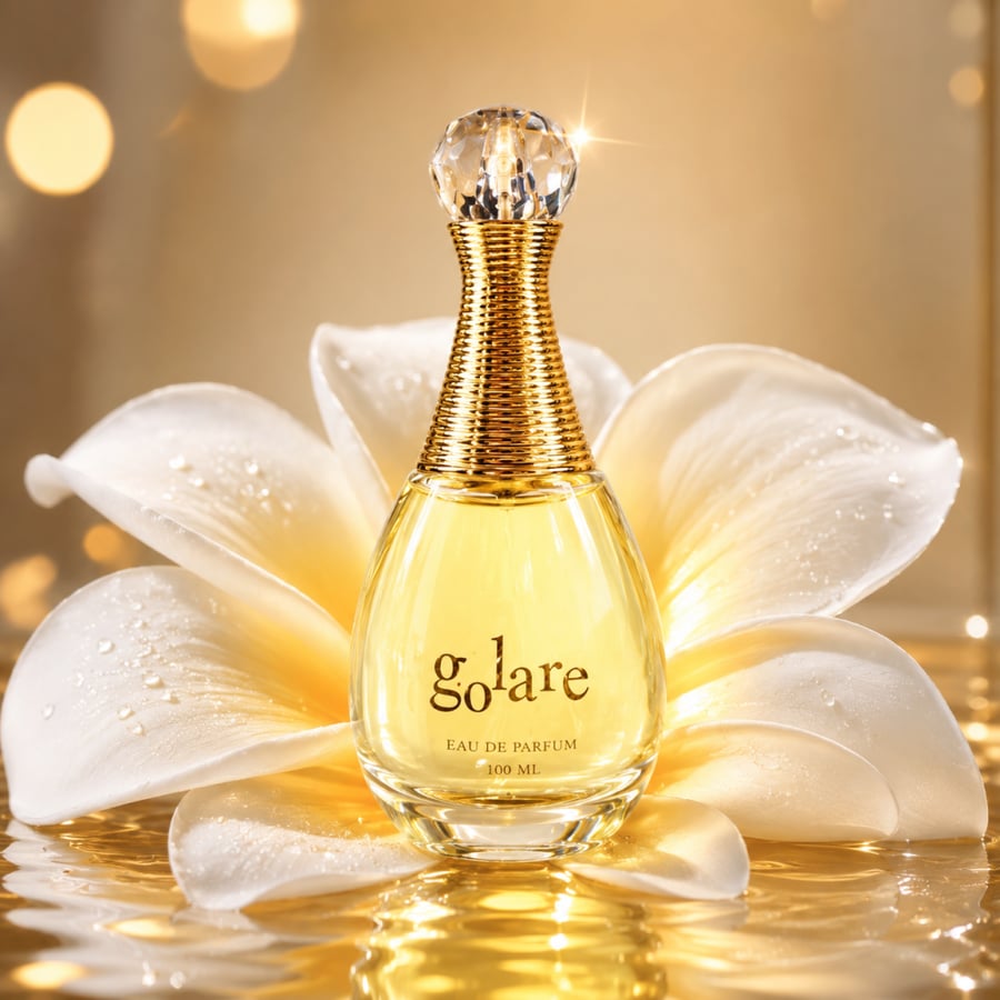 عطر Glare هو عطر 100 ملي  أنثوي فاخر يجمع بين الأناقة والجاذبية في زجاجة واحدة بتصميم راقٍ ولمسة ذهبية فخمة تعكس الإحساس بالفخامة والرقي.  يتميز برائحة ناعمة وثابتة تدوم لساعات طويلة، تمنحك حضوراً لافتاً وأنوثة مميزة في كل وقت، سواء في الإطلالات اليومية أ