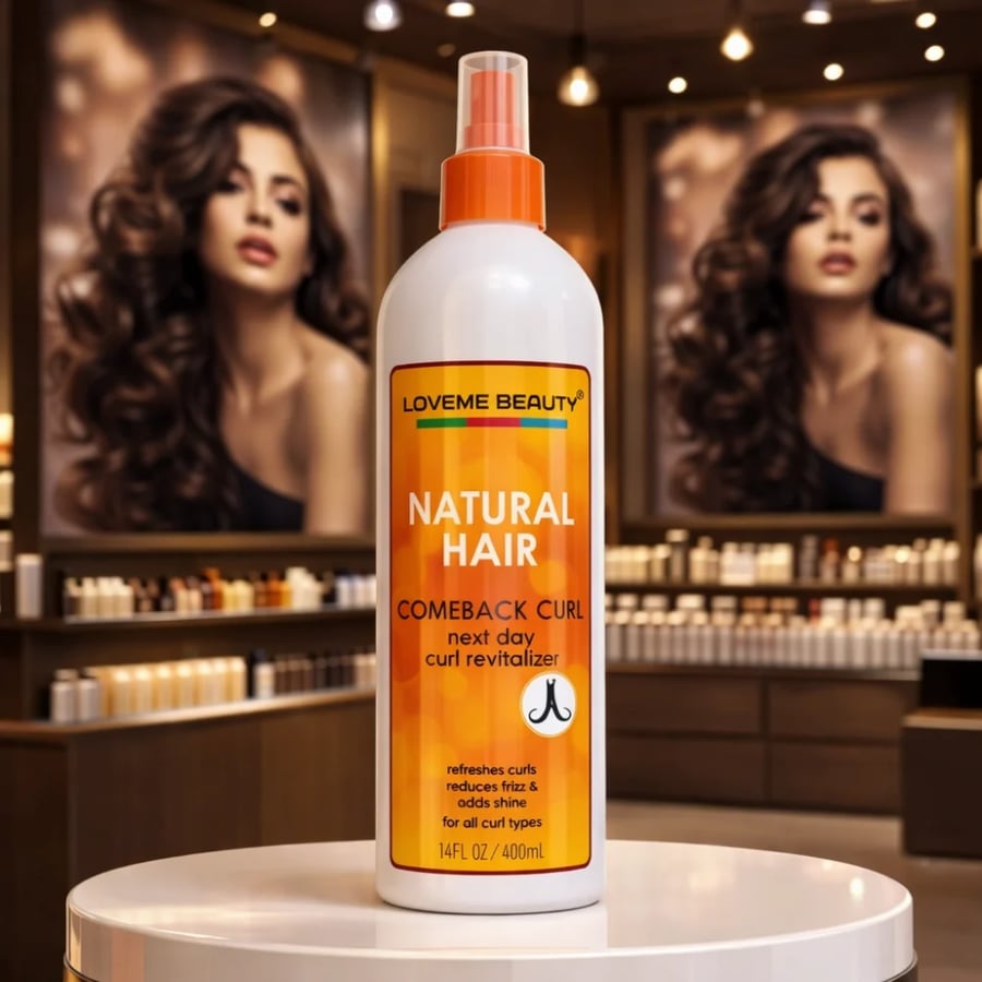 Lavme Beauty Daily Curl Restore Spray 400ml The formula restores curls the next day from curls back to a frizz-free state full of life.