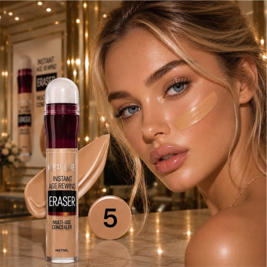 Fleur Beauty Concealer No. 5 Full Coverage High Pigment Matte Finish