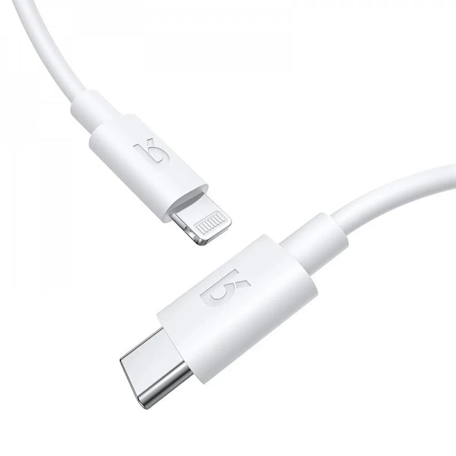 Rafe Power Type C to Lightning cable length 1 meter - white