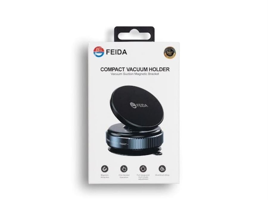 حامل جوال مغناطيسي فاكوم مدمج من فايدا (FEIDA Compact Vacuum Holder)
