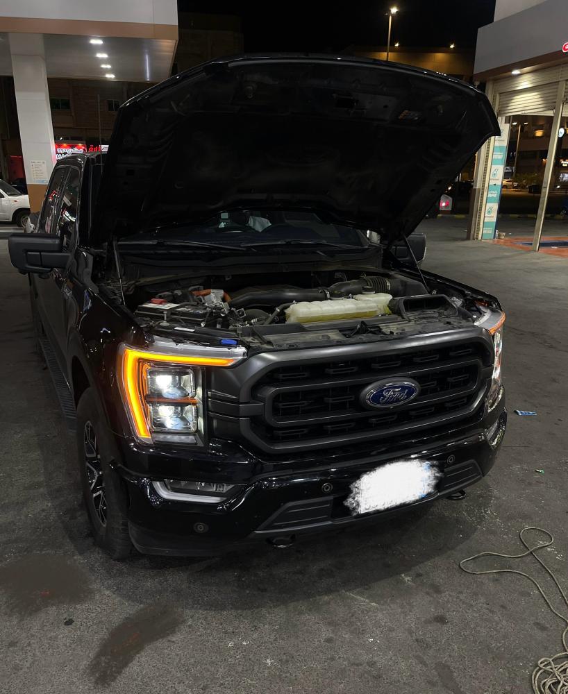شمعات فورد F150 2024-2021 ليد اصفر