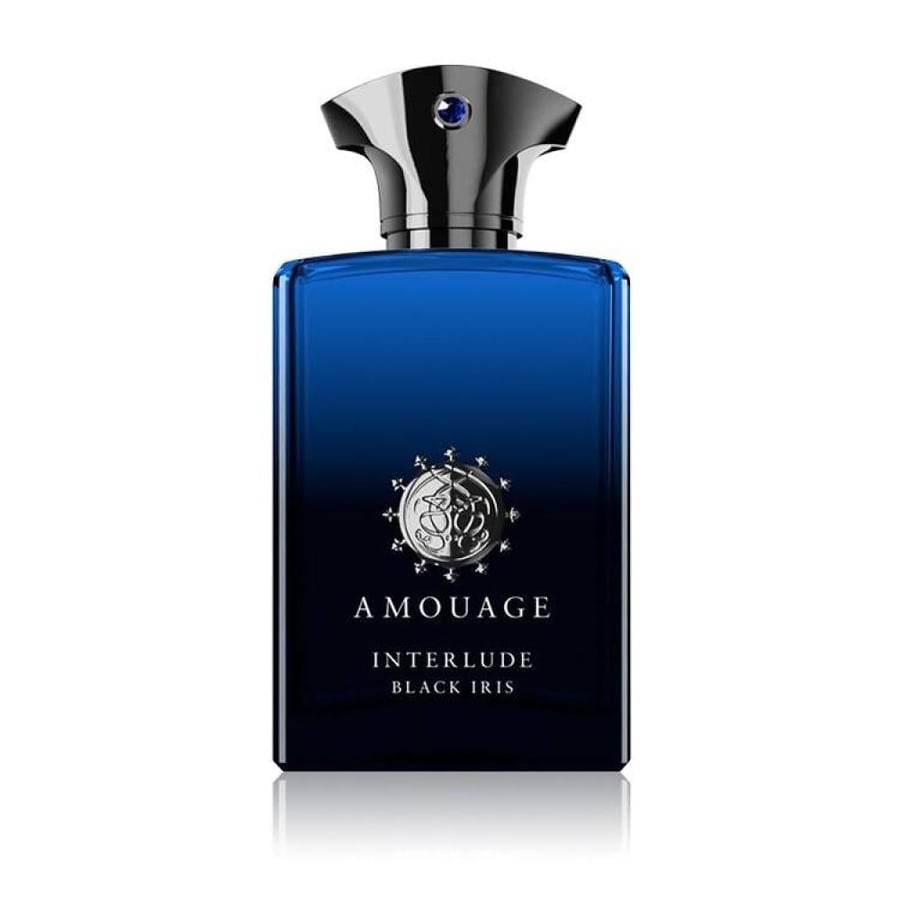 قارورة عطر أمواج انترلود بلاك ايرس او دو بارفيوم إصدار قديم من أمواج