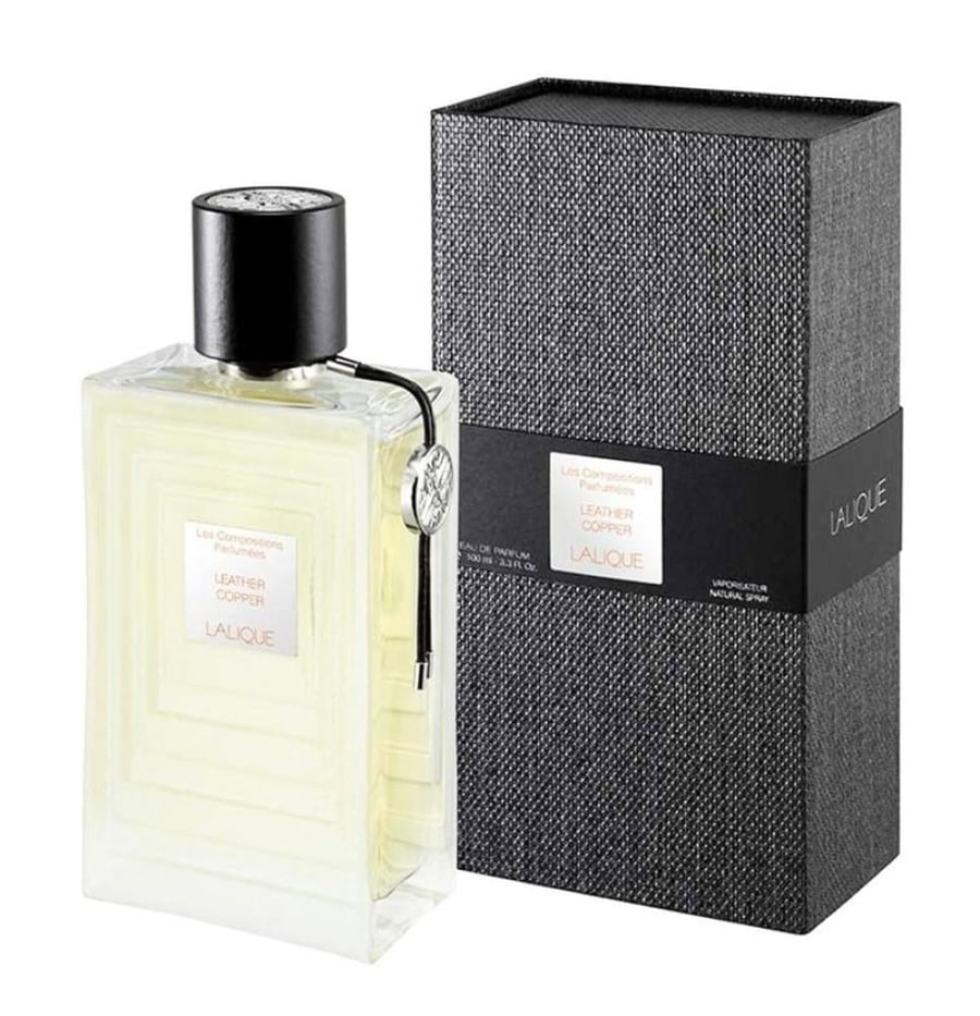 عطر لاليك ليز كومبوسيشنس ليذر كوبر - او دو بارفيوم