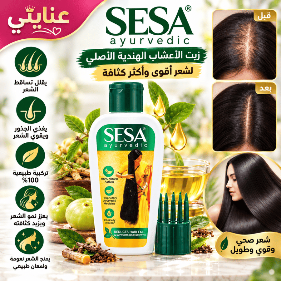 زيت طبي للشعر متعدد الألوان 90ملليلتر