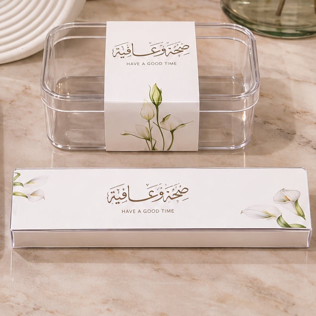 علب توزيعات مستطيله ( 17-4) المقاس