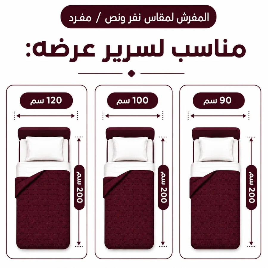 مفرش نورا  الصيفي نفر ونص 5 قطع