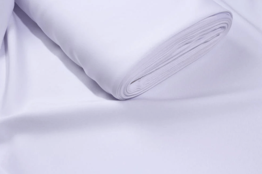 Samir Emes fabric white