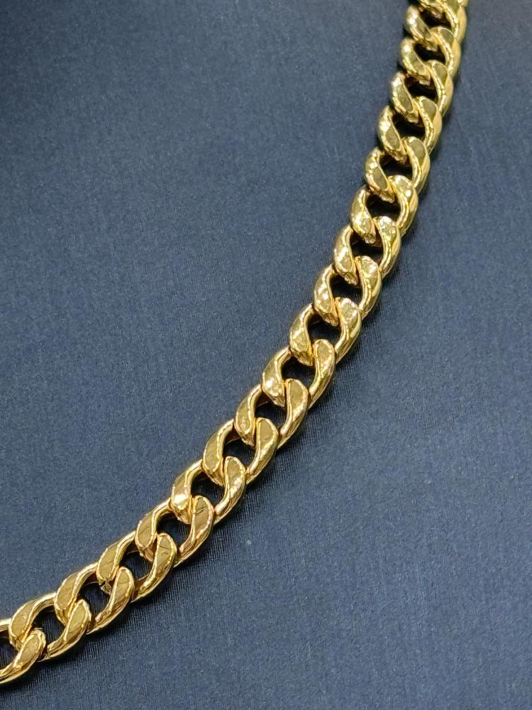 سلسال جنزير ذهب عيار 18