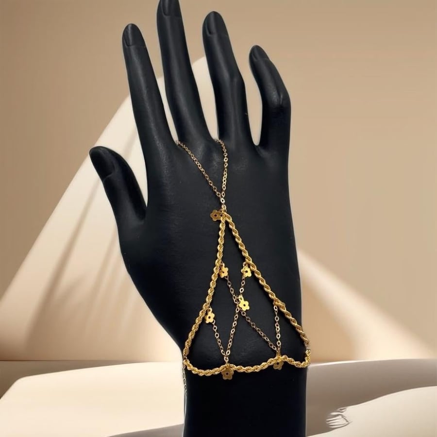 كف فاخر ذهب عيار 21
