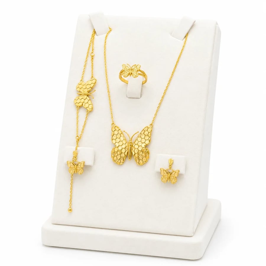Necklace Butterfly Gold 21K