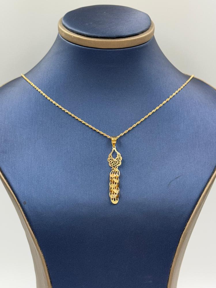 Necklaces 18K - سلسال وتعليقة عيار 18
