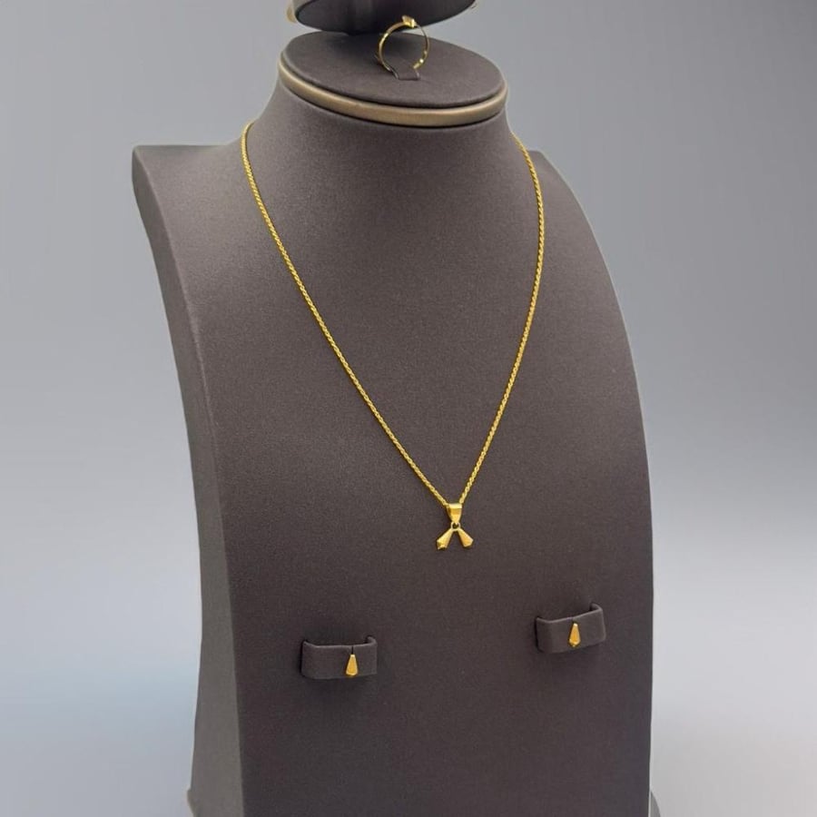 Set gold 18K - طقم  عيار 18