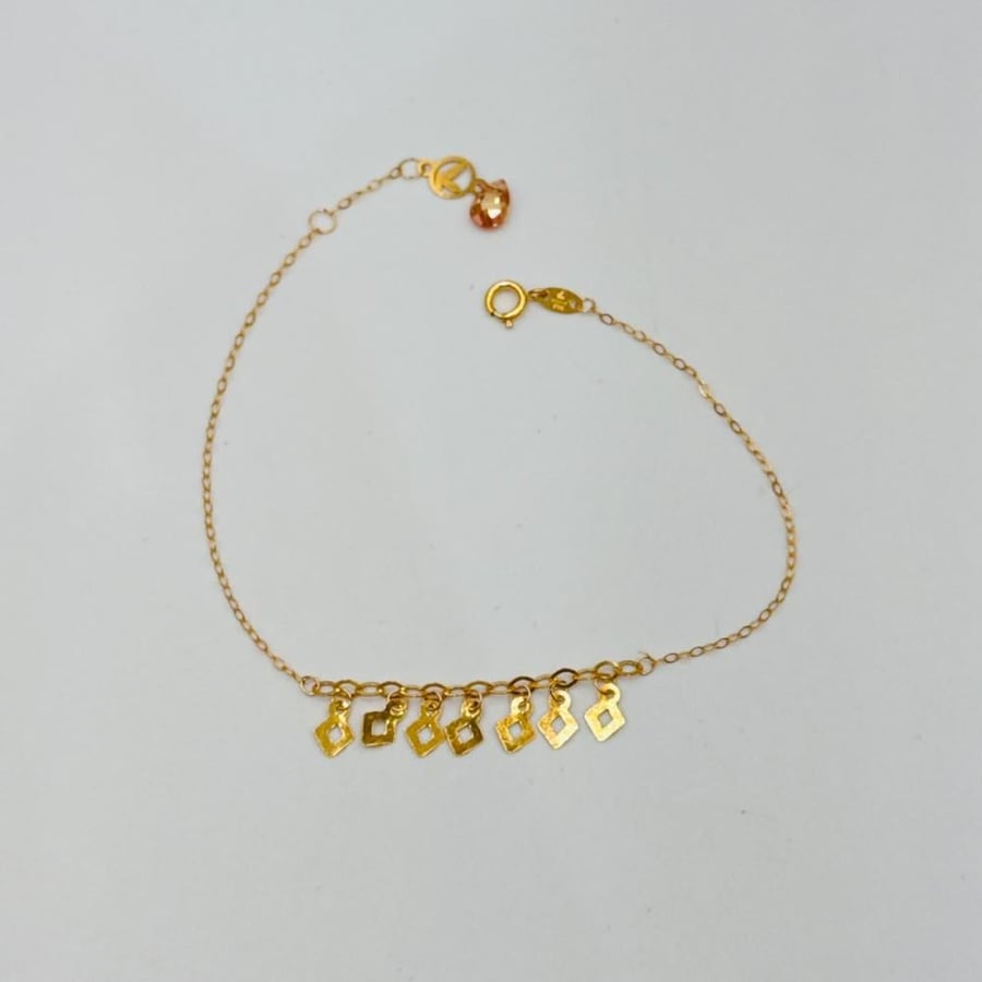 اسوارة رشرش ذهب عيار 21