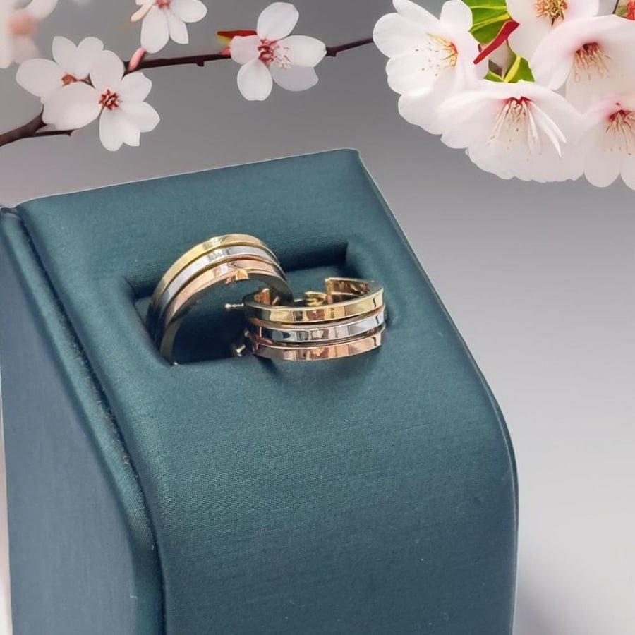 Earring 18K - حلق عيار 18