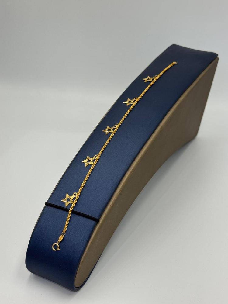 اسوارة نجوم ذهب عيار 21