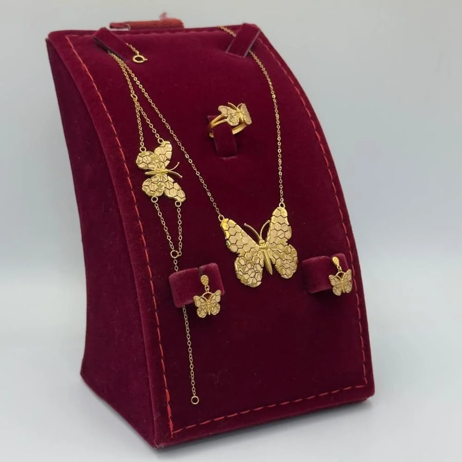 Necklace Butterfly Gold 21K