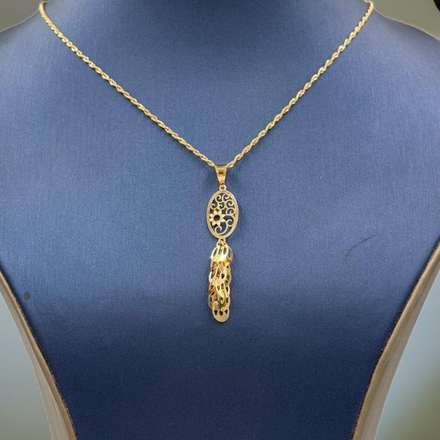 Necklaces 18K - سلسال وتعليقة عيار 18