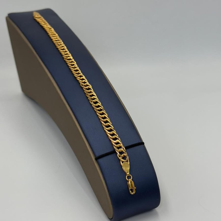 اسوارة جنزير ذهب عيار 21