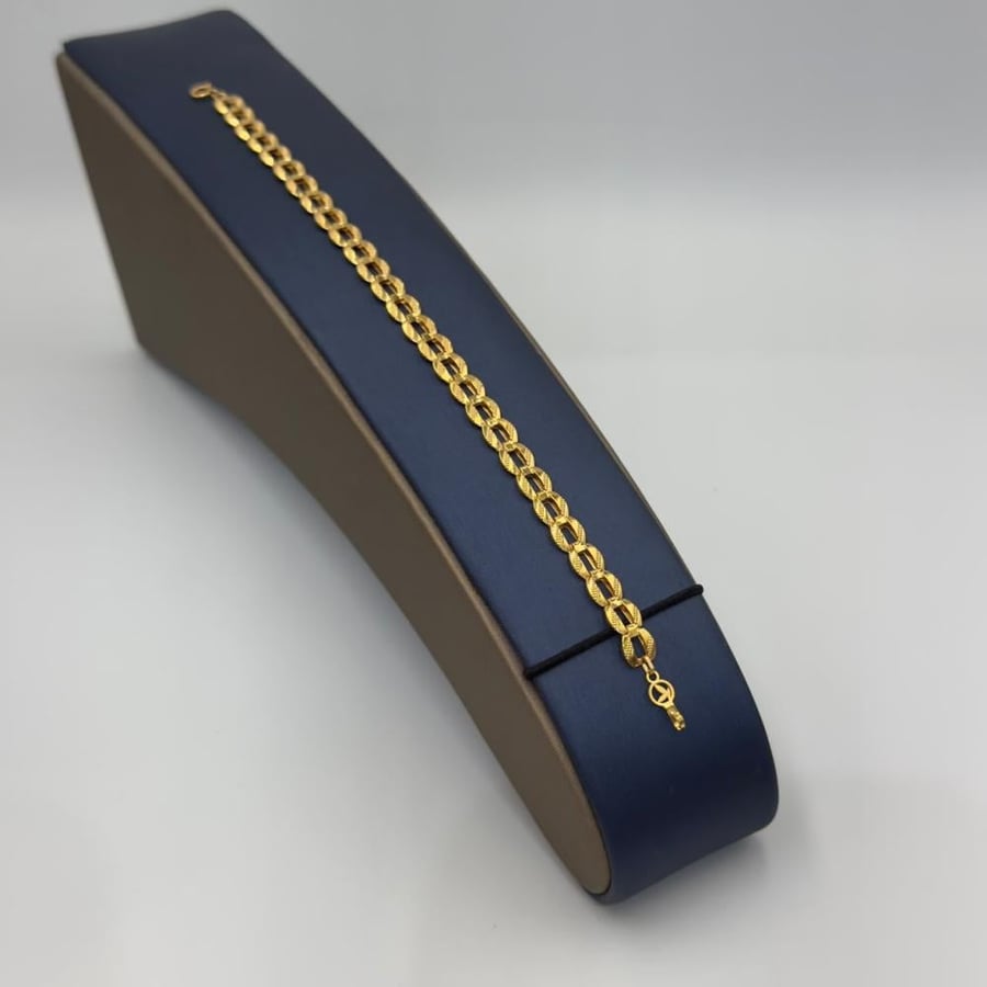 اسوارة جنزير ذهب عيار 21