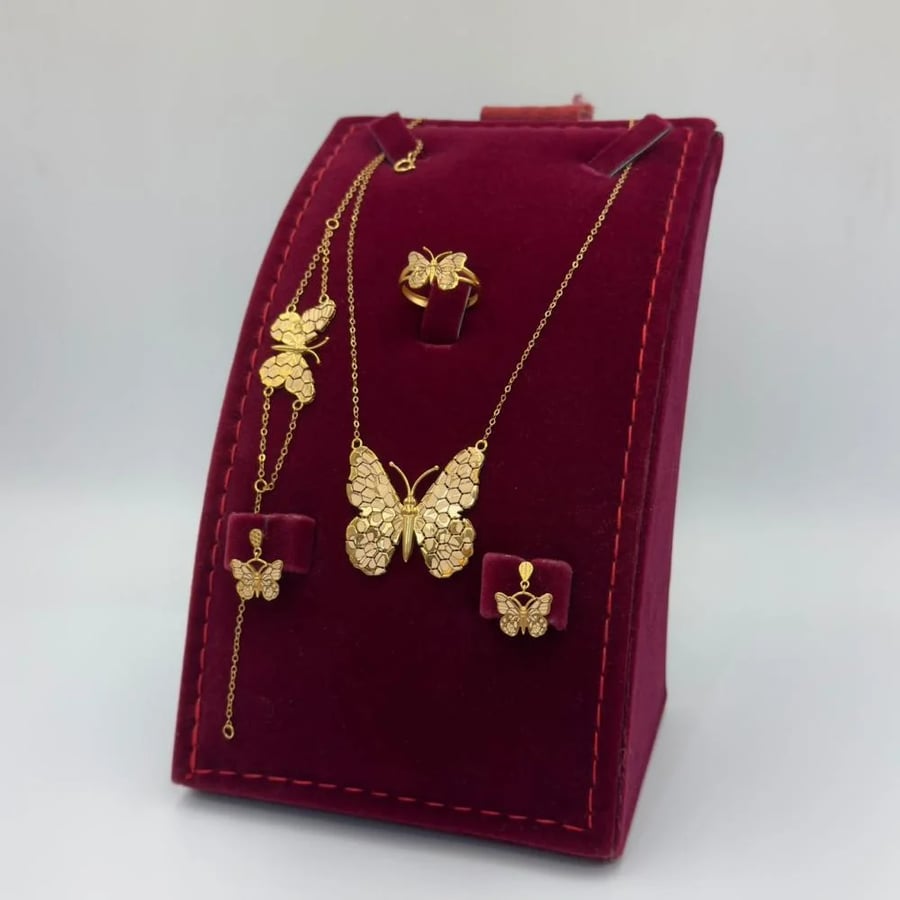 Necklace Butterfly Gold 21K