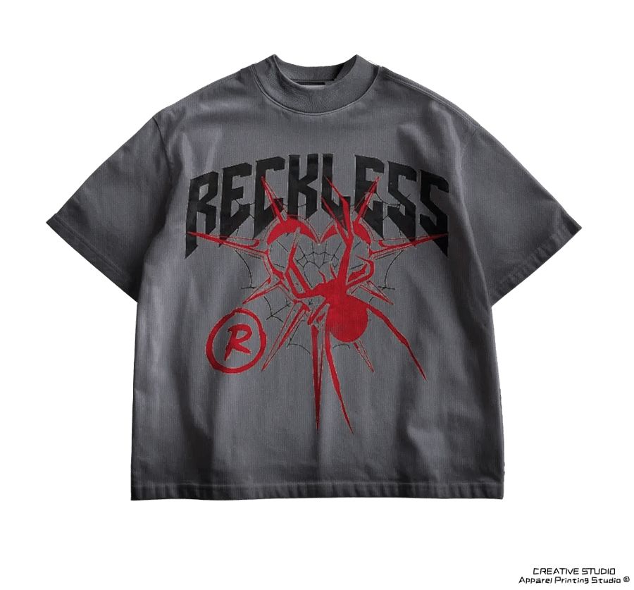 TEE PRINTED  DARK GRAY