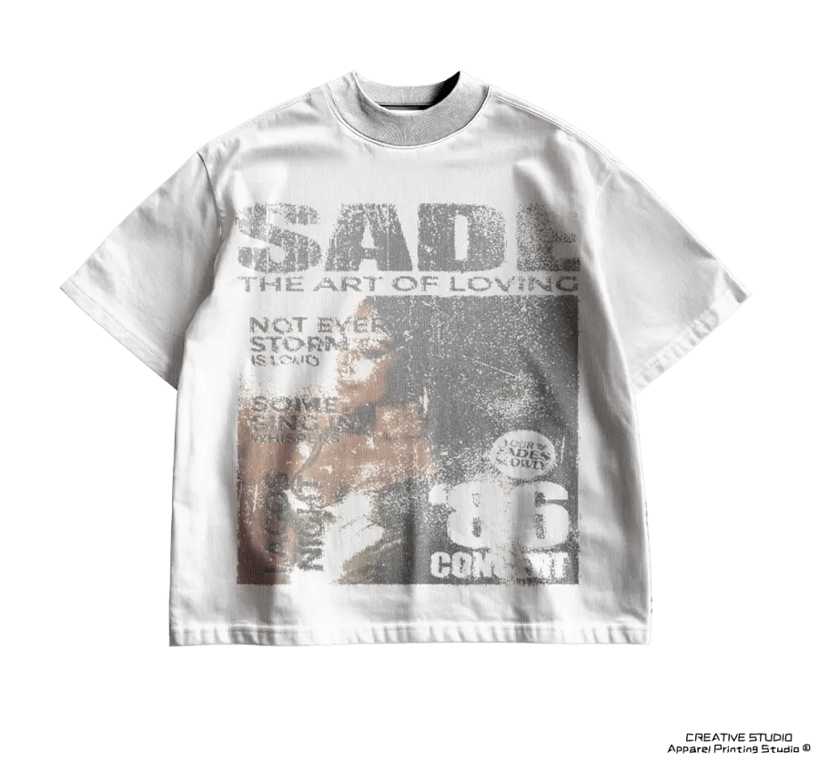 TEE PRINTED  WHITE