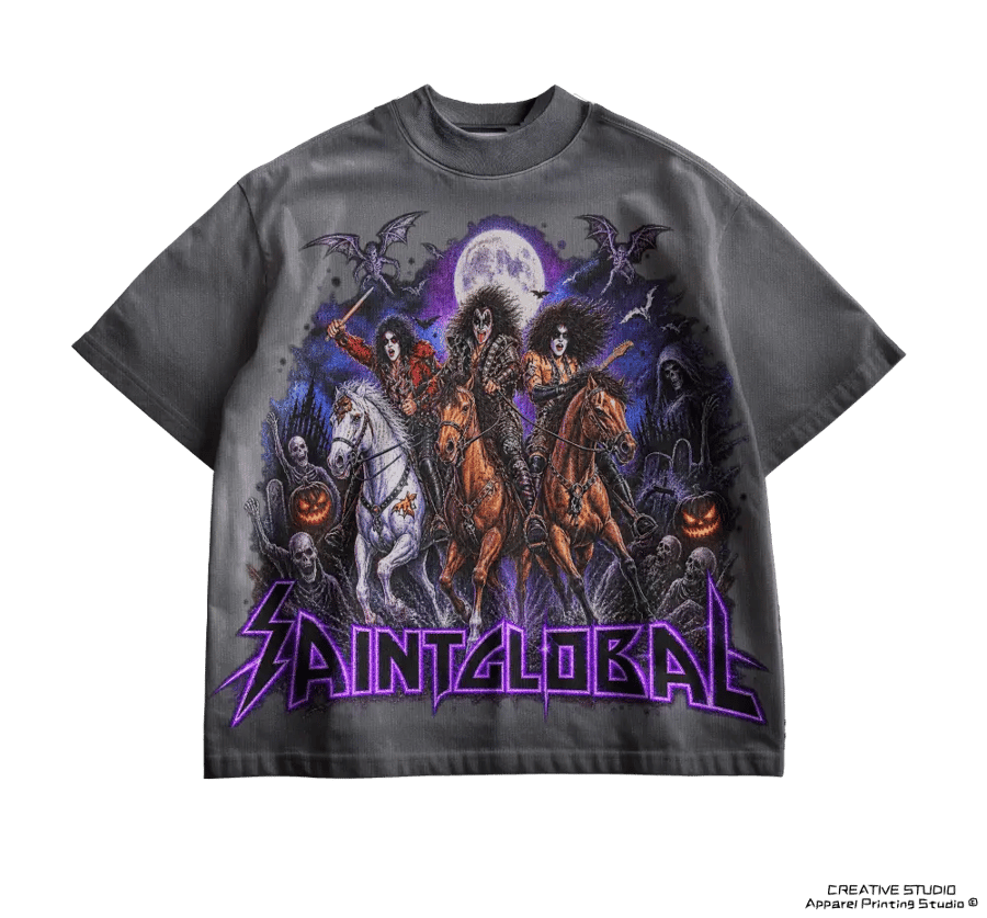 TEE PRINTED  DARK GRAY