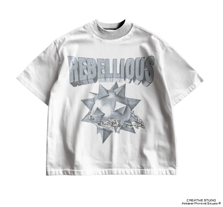 TEE PRINTED  WHITE