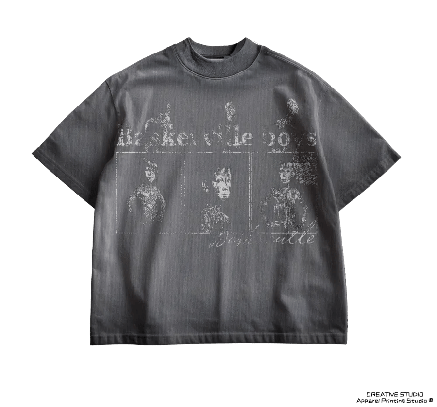 TEE PRINTED  DARK GRAY