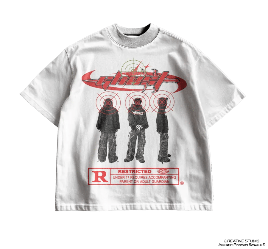TEE PRINTED  WHITE