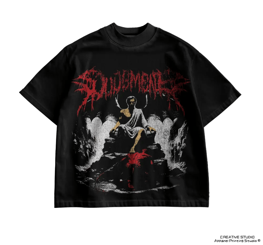 TEE PRINTED  BLACK