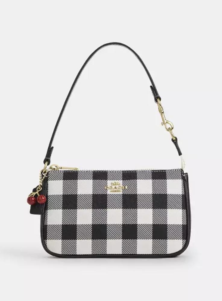 Nolita 19 With Gingham Print And Charm