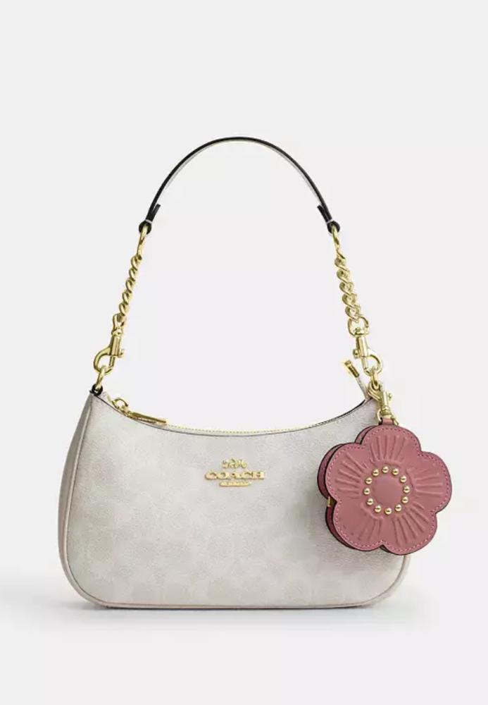 Tea Rose Bag Charm